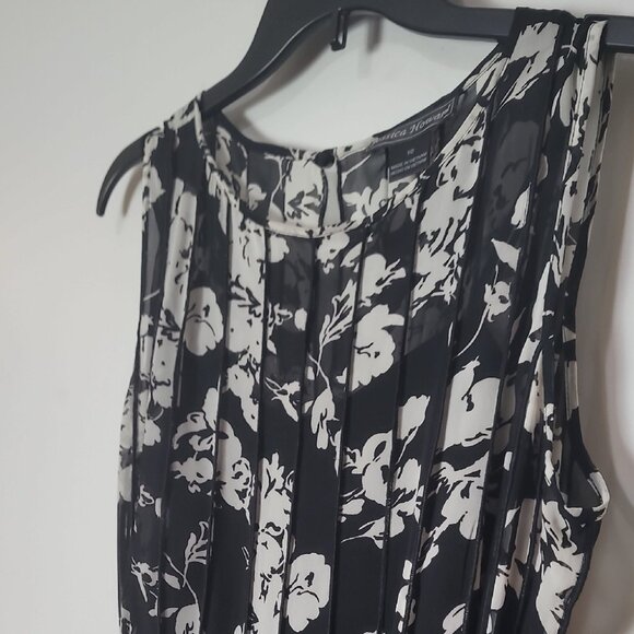 Jessica Howard Womens Floral Print Sleeveless Dress Size 10 - Picture 6 of 14